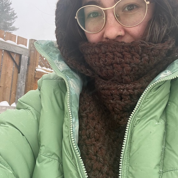 Handmade Hooded Cowl - Picture 3 of 5